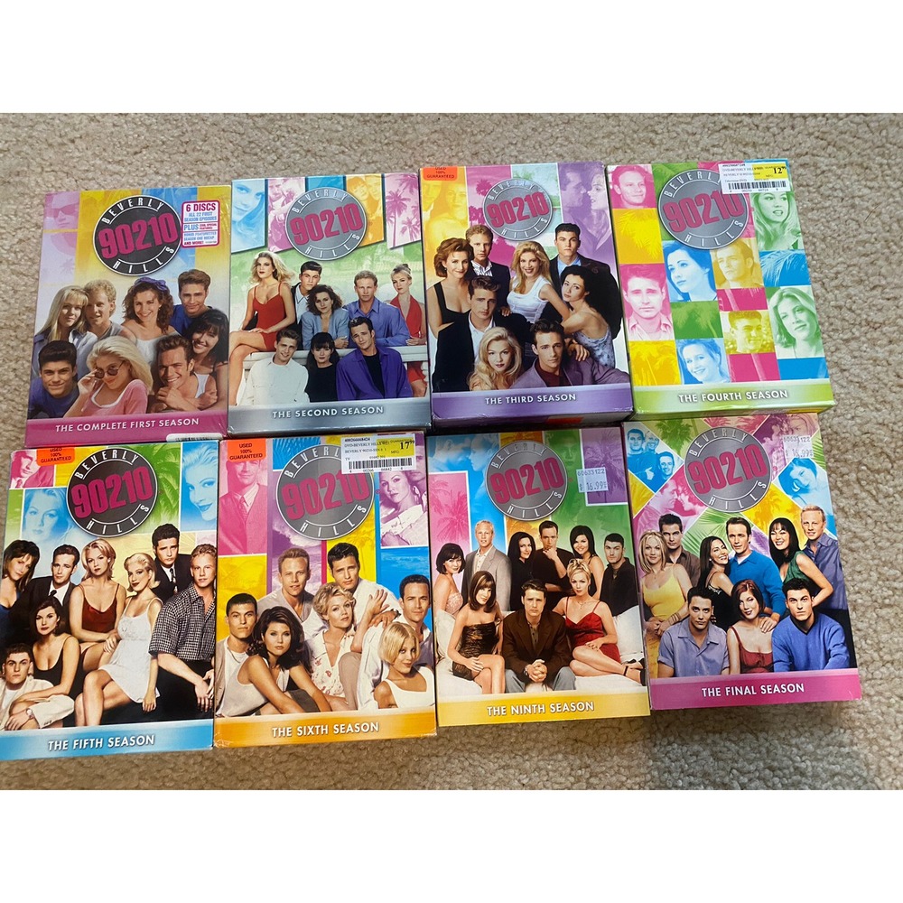 Beverly Hills 90210 Complete Series 1-10 set DVD Season 1 2 3 4 5 6 9 10 lot